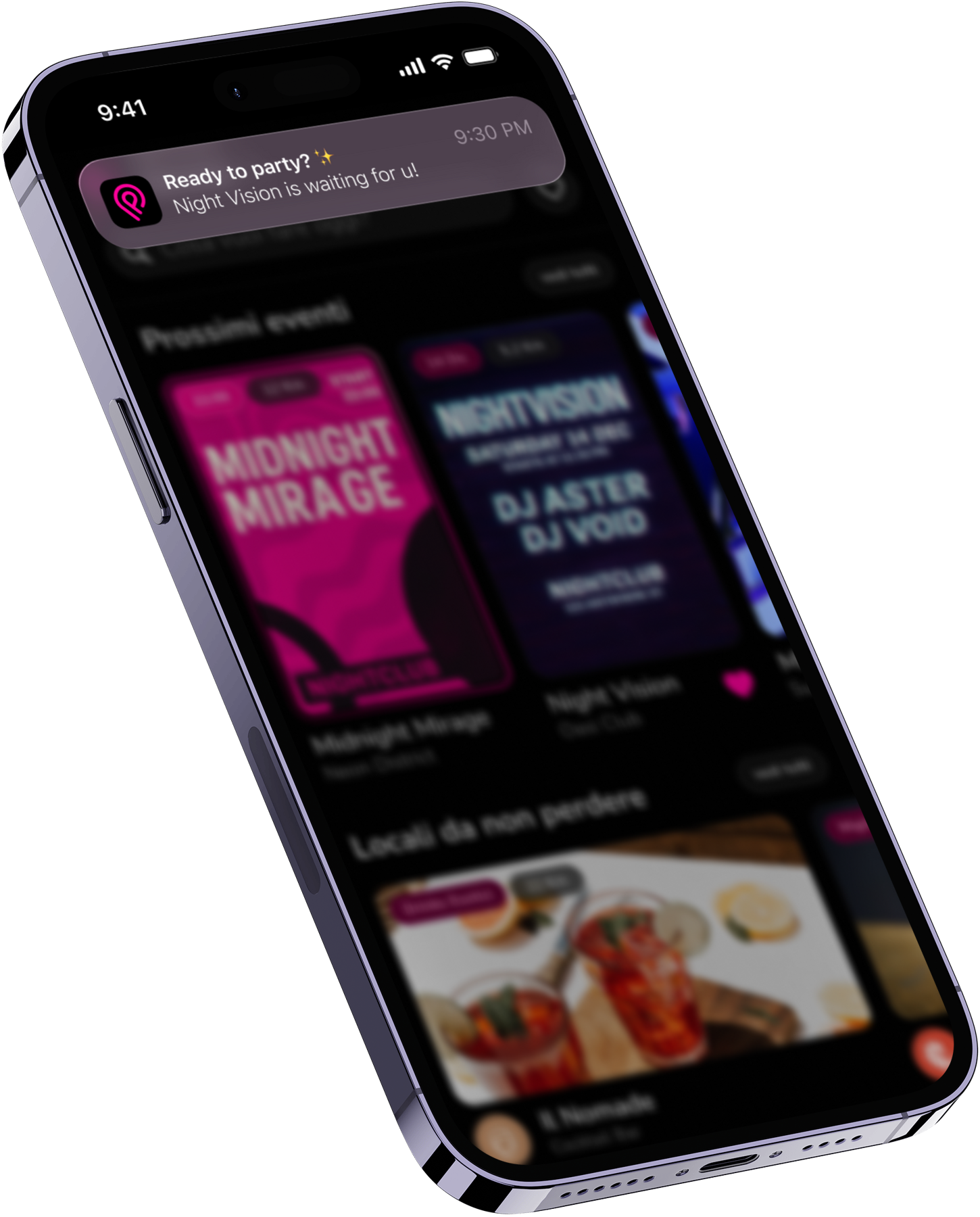 Party Time Pin It Party It Interface